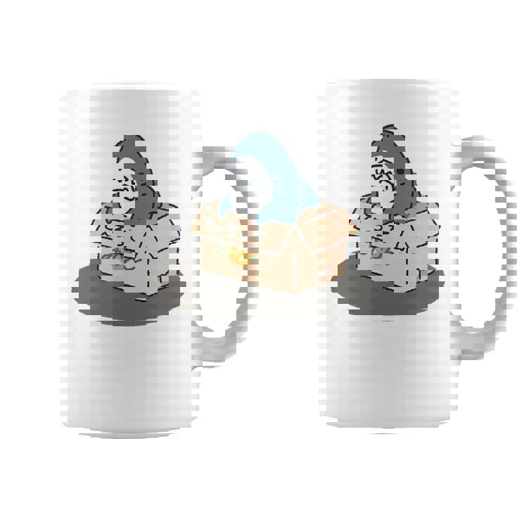 箱入りサメ コーヒーマグ