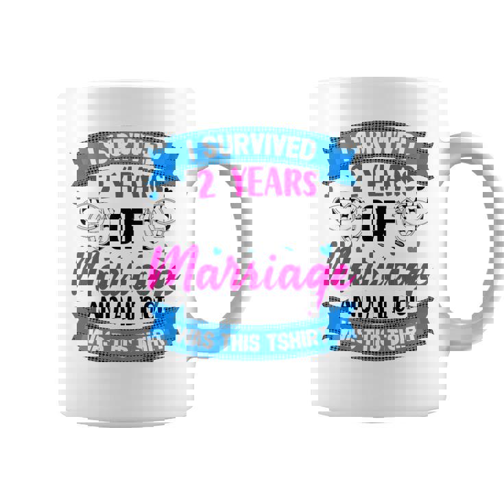 結婚2年 結婚2周年 コーヒーマグ
