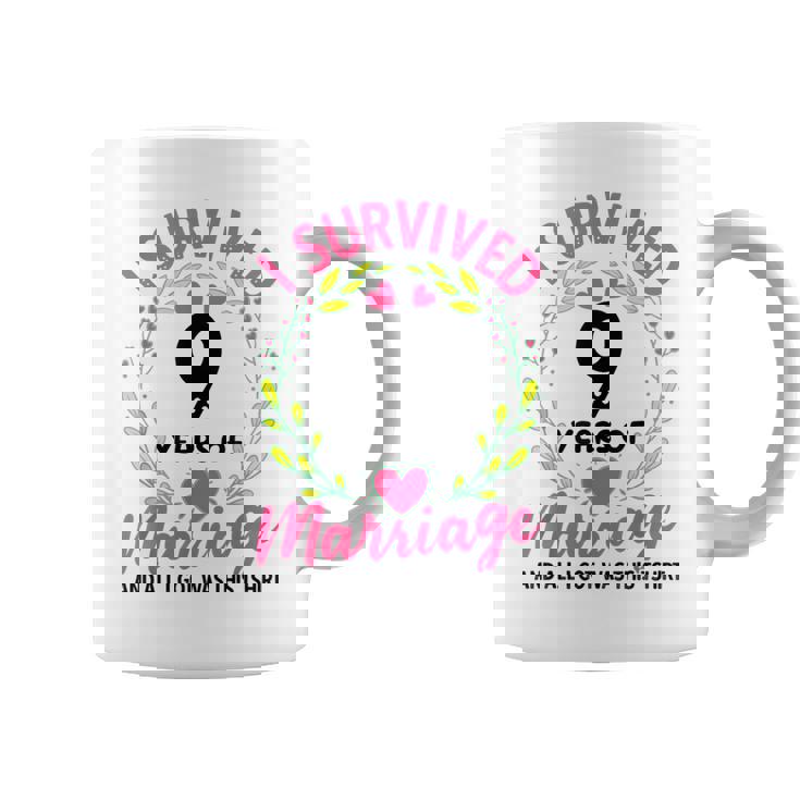 結婚9年 結婚9周年 コーヒーマグ