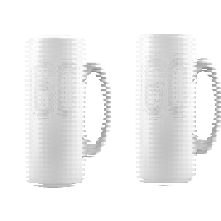 背面に60番。 コーヒーマグ