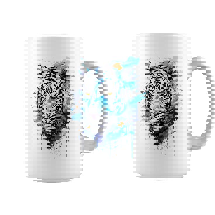 虎のアートワーク 動物園の動物 虎 コーヒーマグ