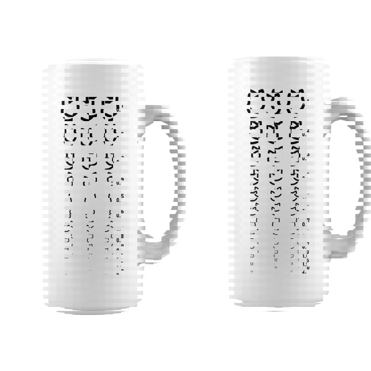 視力検査 猫 ネコの飼い主 ねこの飼い主 おもしろ 愛猫家 猫の飼い主 ネコ好き ネコ 猫好き ネコ好き コーヒーマグ