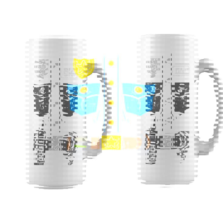 警察コスチューム 面白い警官 警察官 警察官 男性 男の子 子供 コーヒーマグ