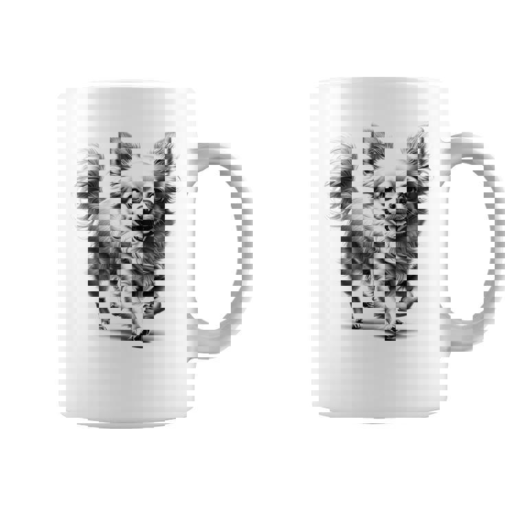 超かわいいチワワ フォトリアリスティック描画スタイル コーヒーマグ