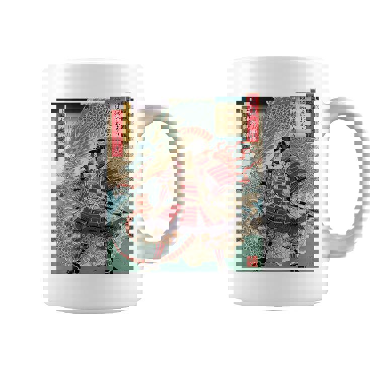 越後の龍 上杉謙信 長尾景虎 毘沙門天 軍神 バックプリント コーヒーマグ