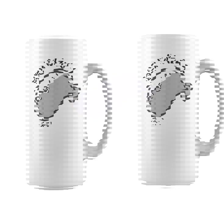 逆さバンバスピス サカバンバスピース サカバンバスピス ギャグ ダジャレ お笑い好き 古代魚 ネタ お笑い おもしろ ネ コーヒーマグ