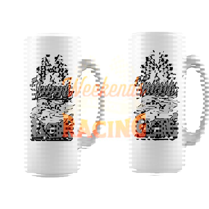週末はレーシングカーレースモータースポーツ コーヒーマグ