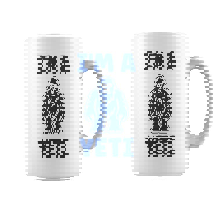 野獣のイエティ 忌まわしい雪だるまのユーモア 私はイエティが大好き I'm A Yeti コーヒーマグ