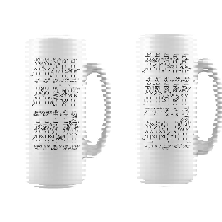 関数グラフ、数学グラフ、数学愛好家、猫愛好家、猫の飼い主、猫愛好家、数学 コーヒーマグ