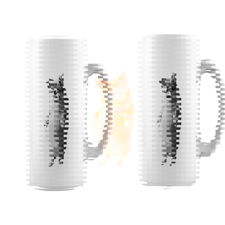 面白いtシャツ チワワ 犬 わがままボディ イヌ わんこ メンズ 犬好き グッズ おもしろ 面白い 服 ネタ 長袖tシャツ コーヒーマグ