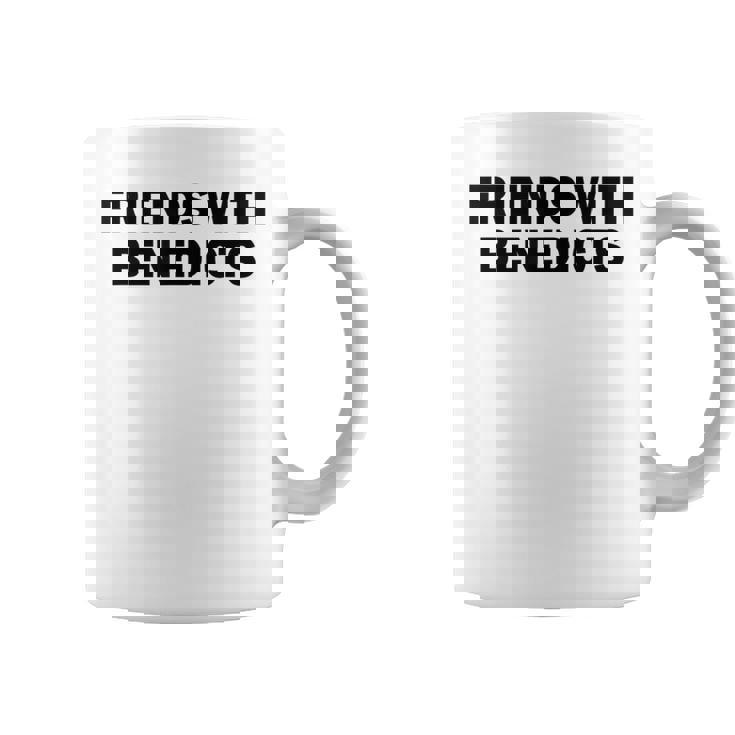 面白いエッグベネディクトの名言「ベネディクトの友達かっこいい」 コーヒーマグ