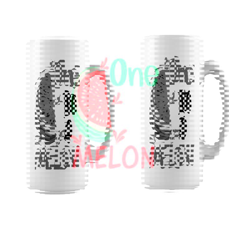 面白いスイカ ハワイのビーチでの休暇 メロンの中のかわいいもの コーヒーマグ