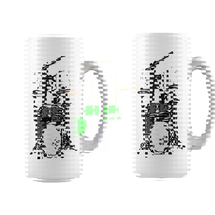 面白い猫 ドラム 猫 ドラマー 面白い ドラム 猫 コーヒーマグ