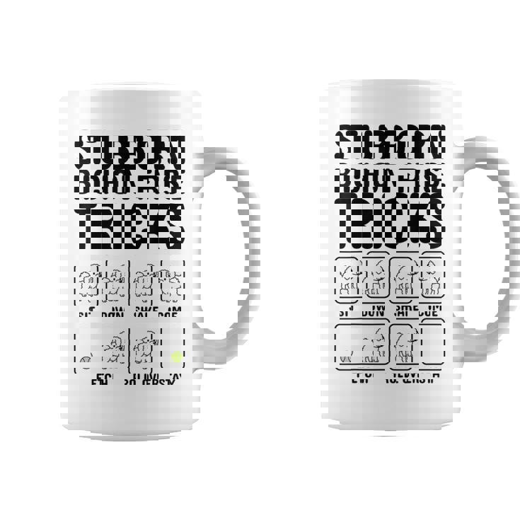 頑固なビションフリーゼ トリックドッグ コーヒーマグ