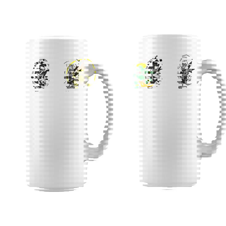 風神雷神 デフォルメ神キャラ ポップアートファッションデザイン 和風 コーヒーマグ