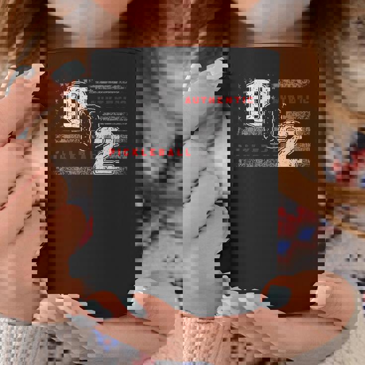 002ピックルボールフラッグ コーヒーマグ 面白い贈り物