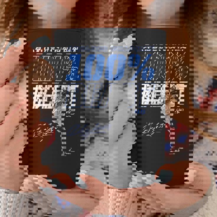 100 Beast Aroldis Chapman Texas Mlbpa コーヒーマグ 面白い贈り物