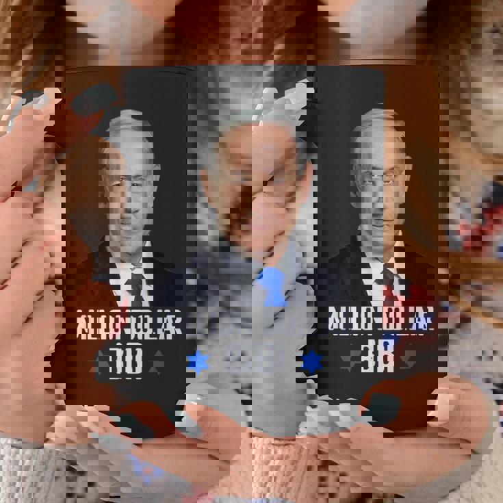 100万ドルのビビ・ベンジャミン・ネタニヤフ・イスラエル・リクッド・パーティー コーヒーマグ 面白い贈り物