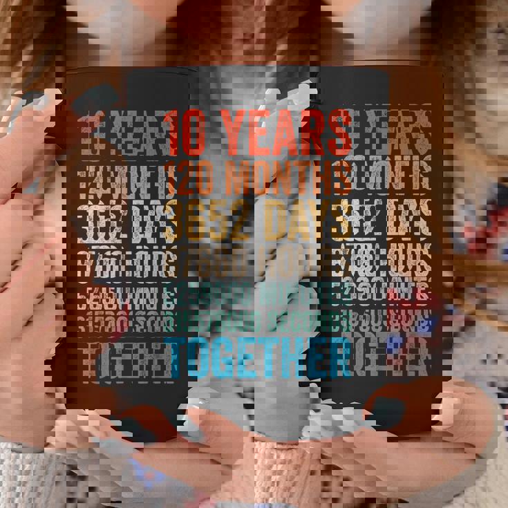 10年目の記念日 彼 彼女 カップル 10回目の結婚 コーヒーマグ 面白い贈り物