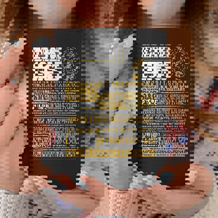 1965年 12月座 誕生日ギフト Born 12月agitarius コーヒーマグ 面白い贈り物