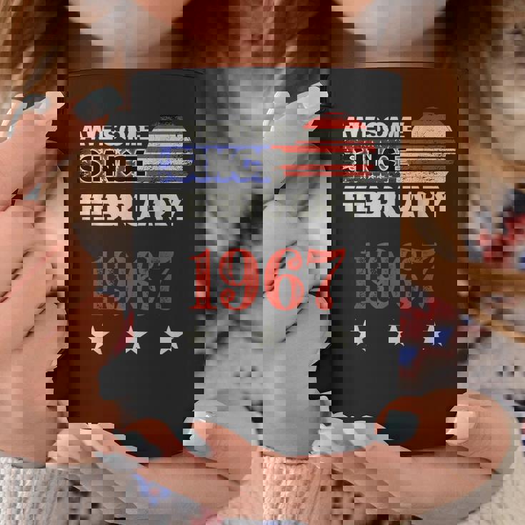 1967年以来素晴らしいヴィンテージアメリカ国旗クラシック1967年2月。 コーヒーマグ 面白い贈り物