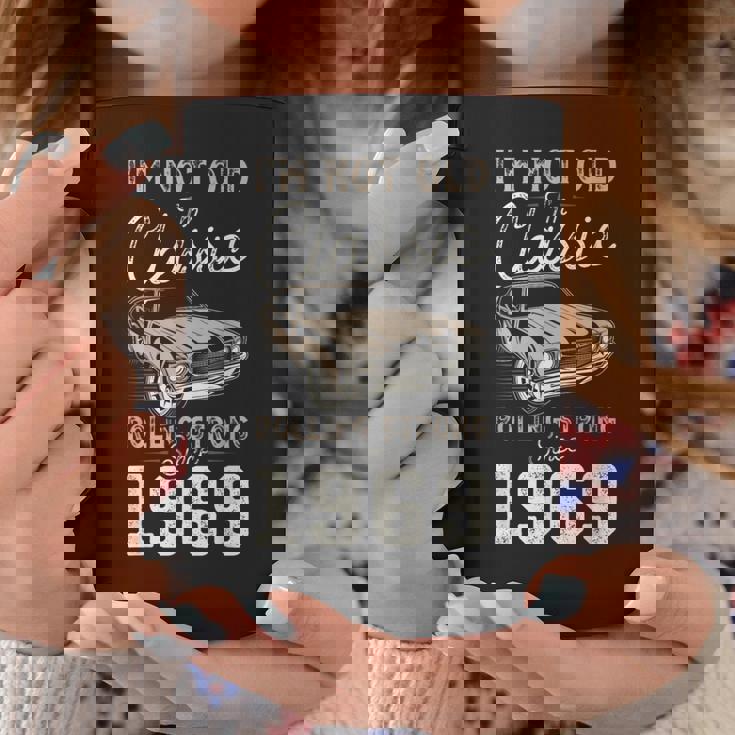 1969年生まれのクラシックカー 56歳の誕生日 コーヒーマグ 面白い贈り物