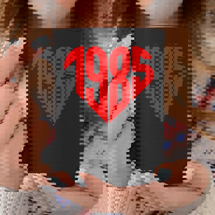 1985 ハート型 ヴィンテージ 1985 ハート型 ラブ 40歳の誕生日に コーヒーマグ 面白い贈り物