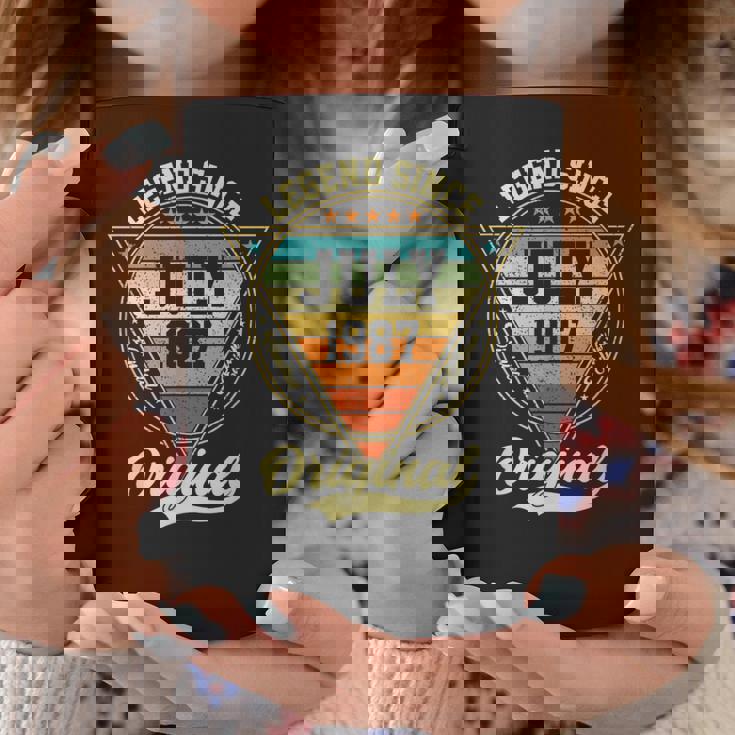 1987年7月からのヴィンテージ38歳の誕生日レジェンド コーヒーマグ 面白い贈り物