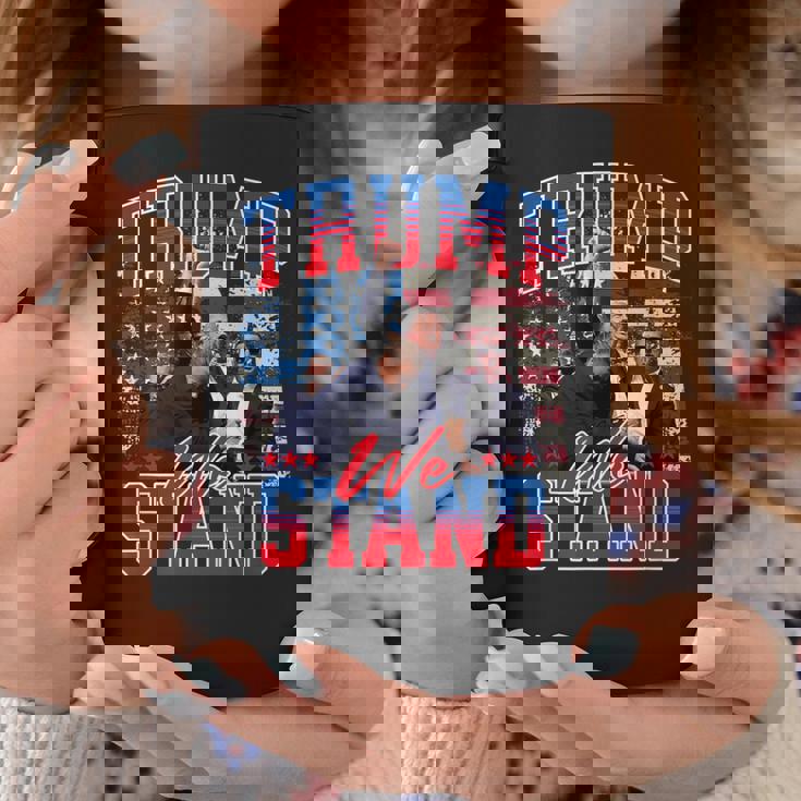 2024 選挙集会での銃撃を生き延びたドナルド・トランプの大統領選への戦いは終わらない コーヒーマグ 面白い贈り物