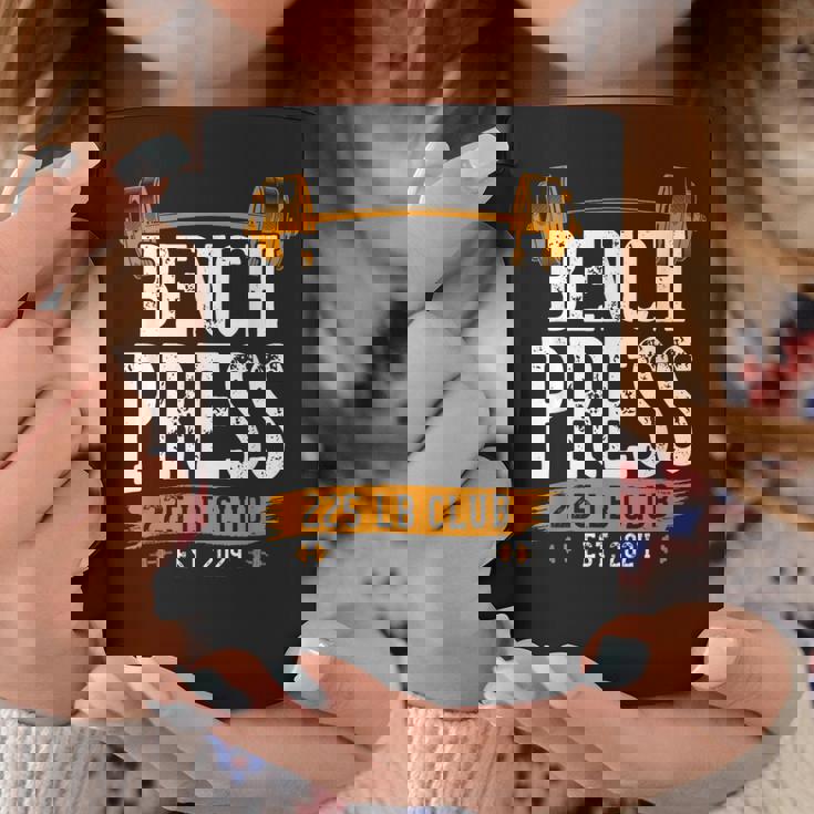 225ポンド ベンチプレス クラブ ベンチプレス ジム ワークアウト コーヒーマグ 面白い贈り物