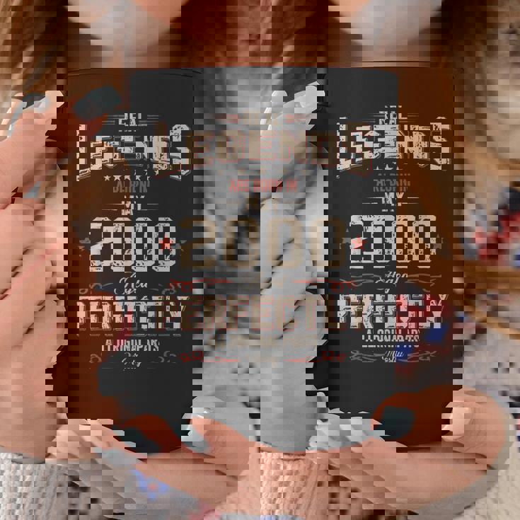 25 歳の誕生日 男性 オリジナル 5月 ヴィンテージ 2000 年 ギフト コーヒーマグ 面白い贈り物