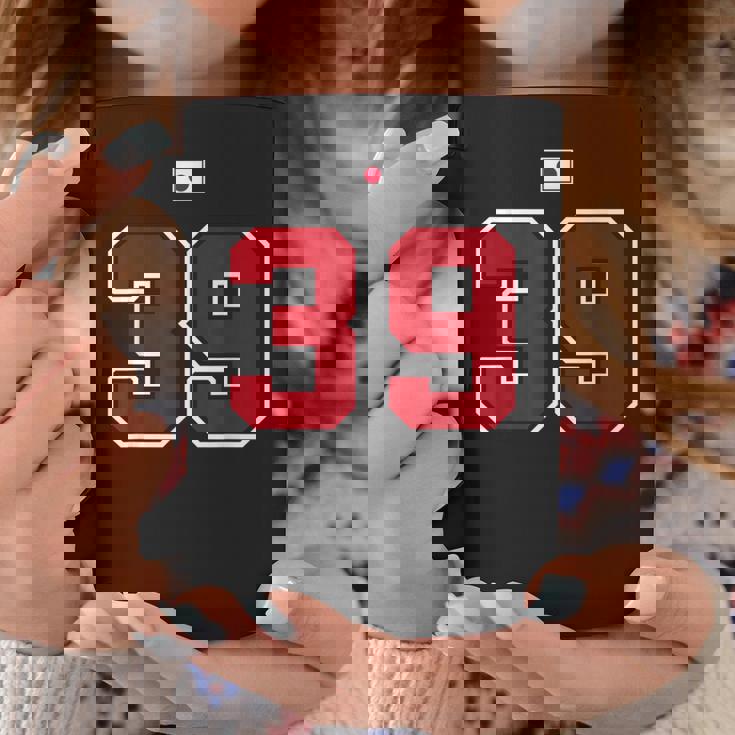 39 ナンバー カレッジスタイル ヴィンテージ 赤 白 日本国旗 コーヒーマグ 面白い贈り物