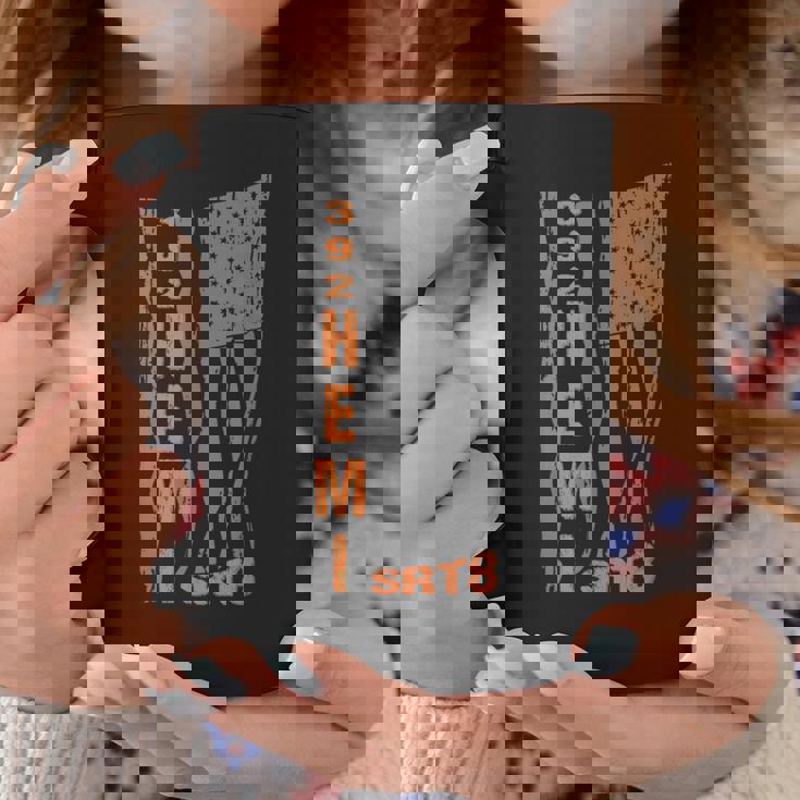 392 Hemi Enginert8シリーズ 愛国旗デザイン コーヒーマグ 面白い贈り物