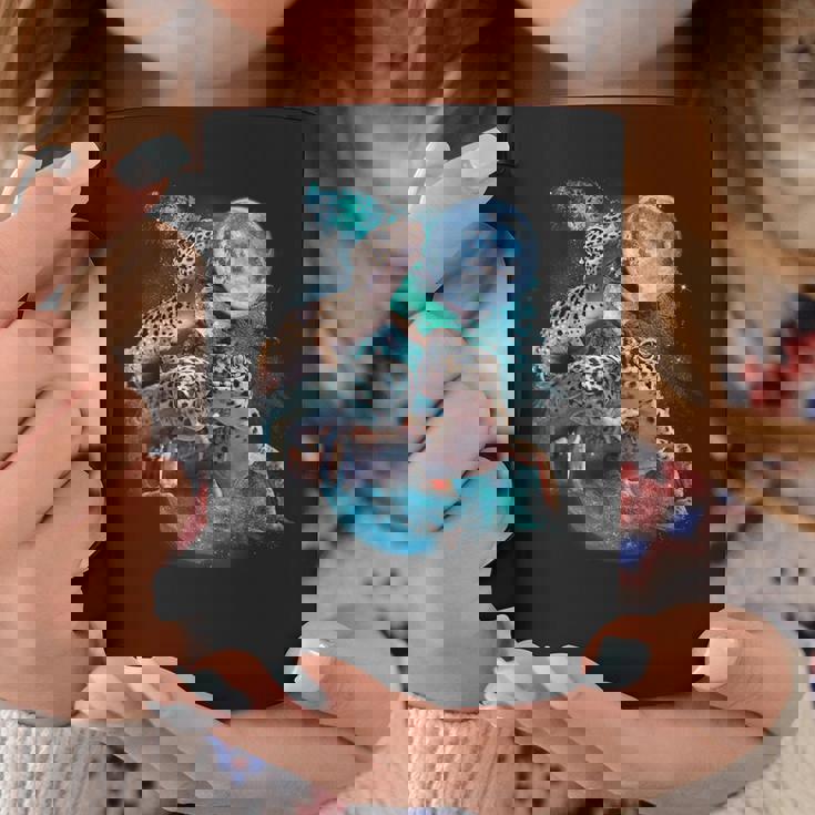 3ムーンヤモリ面白い爬虫類ヒョウトカゲヤモリアートノベルティ コーヒーマグ 面白い贈り物