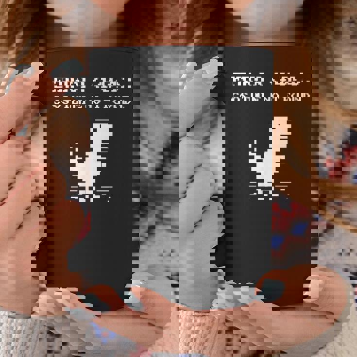 404 エラーコスチューム Not Found シャツ 面白い ハロウィン インターネット コーヒーマグ 面白い贈り物