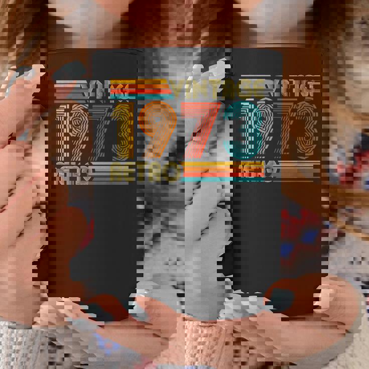 52歳の誕生日プレゼント 52歳 男性 女性 レトロ ヴィンテージ 1973 コーヒーマグ 面白い贈り物