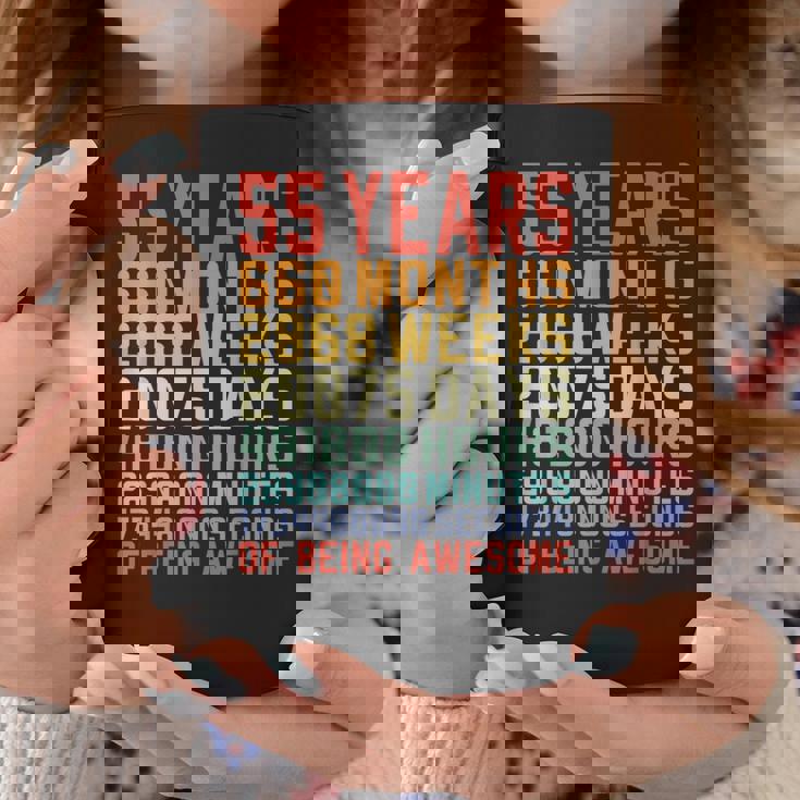 55 歳 お誕生日 55 Years Birthday 55 回目の誕生日プレゼント コーヒーマグ 面白い贈り物