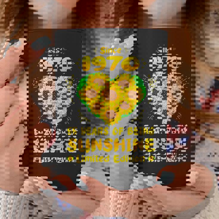 55歳の誕生日 サンシャイン55年 ひまわり好き 1970年生まれ コーヒーマグ 面白い贈り物