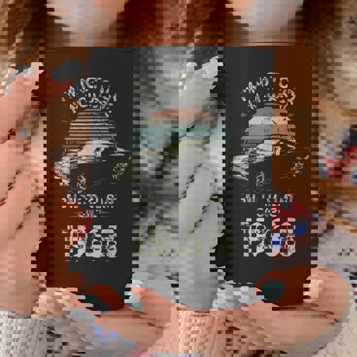 57歳の誕生日 1968年クラシックカー コーヒーマグ 面白い贈り物