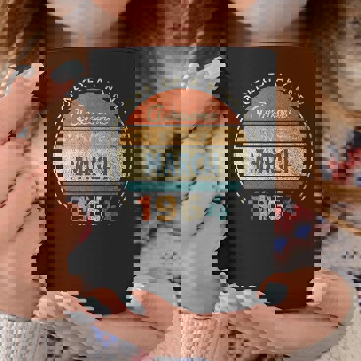 60歳の誕生日ギフト 男性 女性 60歳 3月 1964 コーヒーマグ 面白い贈り物