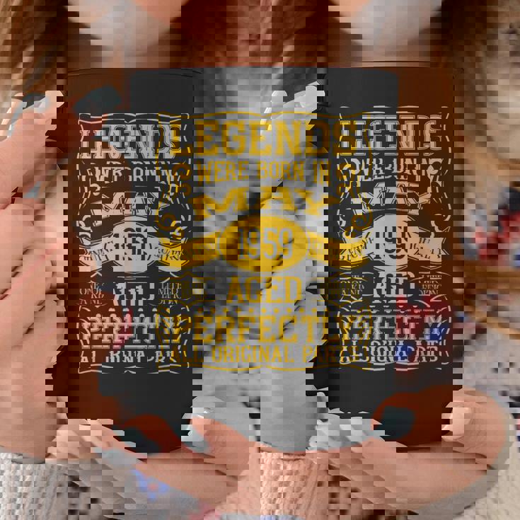 66歳の誕生日伝説は1959年5月に誕生しました。 コーヒーマグ 面白い贈り物