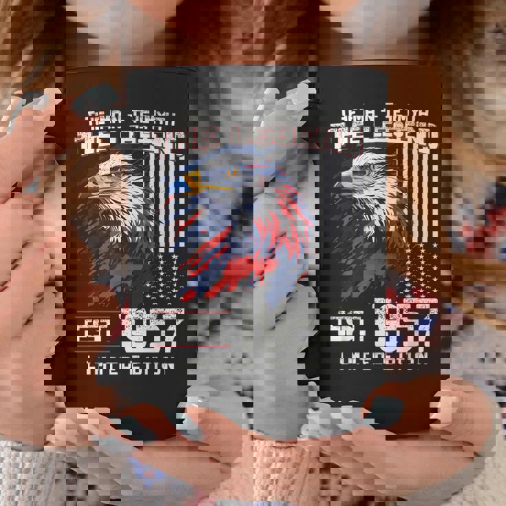 67 歳の誕生日 メンズ オリジナル ヴィンテージ 1957 コーヒーマグ 面白い贈り物