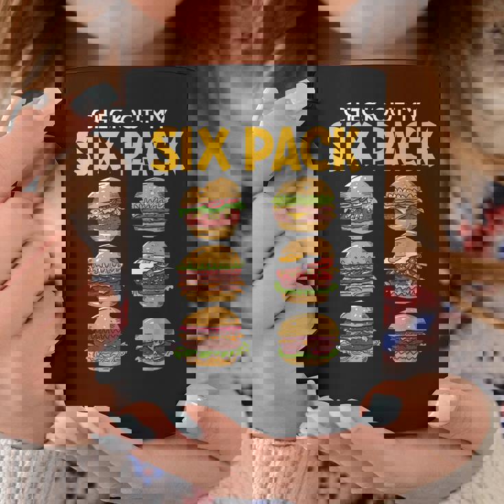 6パック バーガー コーヒーマグ 面白い贈り物