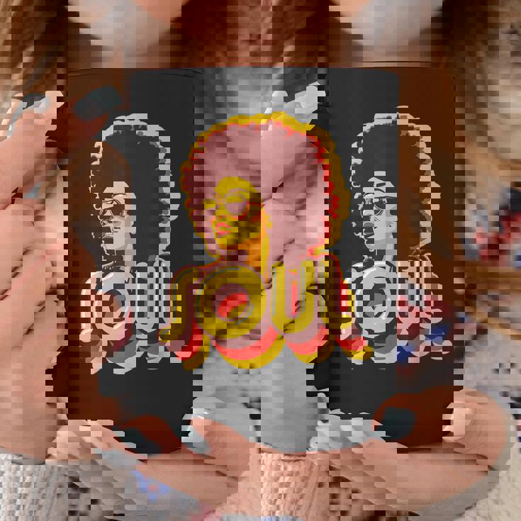 70年代ファンクアフロソウルレトロヴィンテージ70年代レトロソウル コーヒーマグ 面白い贈り物