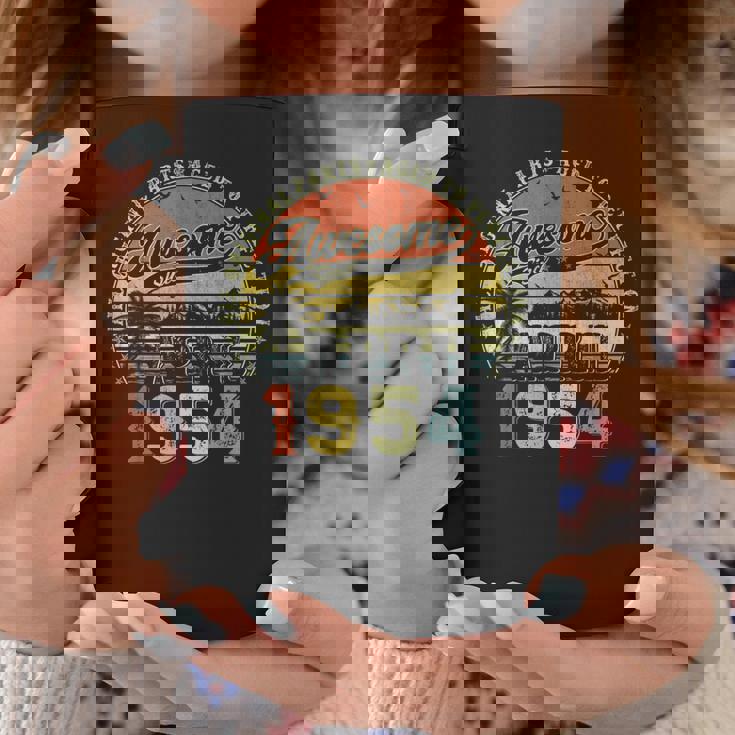 70歳 誕生日プレゼント 男性用 1954年4月 誕生日 ヴィンテージ コーヒーマグ 面白い贈り物