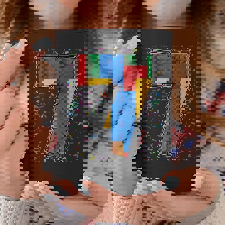 7歳 ブロック 建物 マスタービルダー 7歳の誕生日 男の子 コーヒーマグ 面白い贈り物