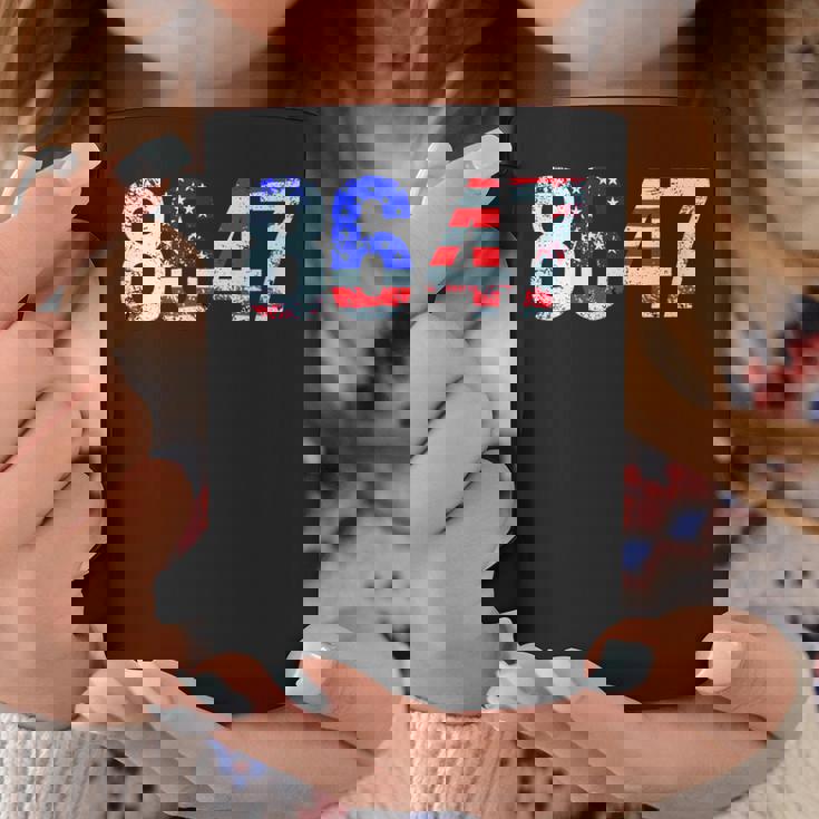 86 47 反トランプ大統領人権 8647 コーヒーマグ 面白い贈り物