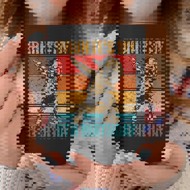 8歳の誕生日 軽くたたく少年 Bruh It's My 8Th Birthday コーヒーマグ 面白い贈り物