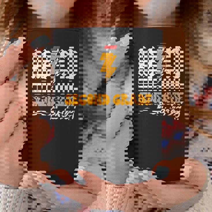 Ab Cd 2年生 ロックス 2年生 先生 男の子 女の子 キッズ コーヒーマグ 面白い贈り物