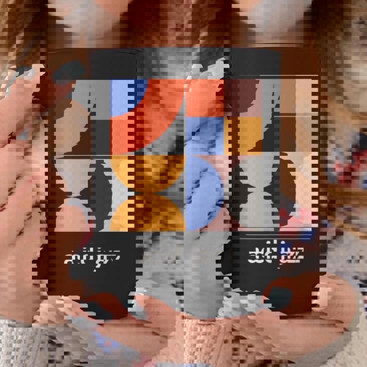 Acid Jazz ヴィンテージジャズミュージックバンド ミニマルtシャツ コーヒーマグ 面白い贈り物